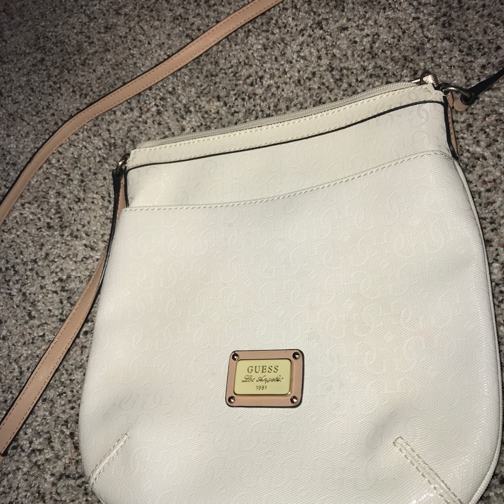 White guess bag